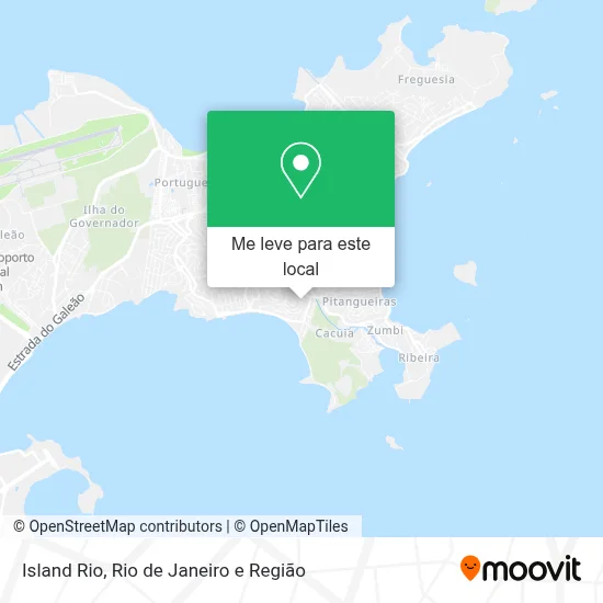 Island Rio mapa