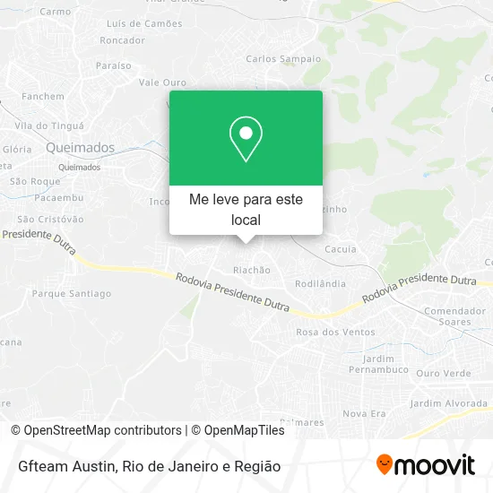 Gfteam Austin mapa