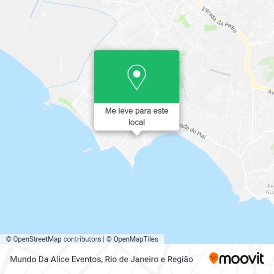 Mundo Da Alice Eventos mapa