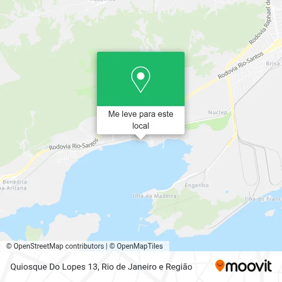 Quiosque Do Lopes 13 mapa