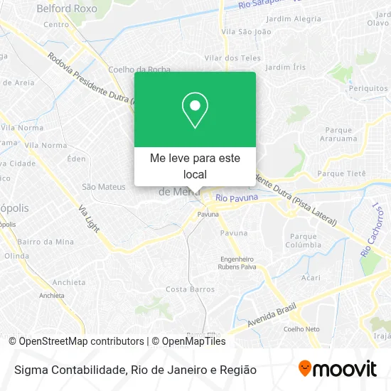 Sigma Contabilidade mapa