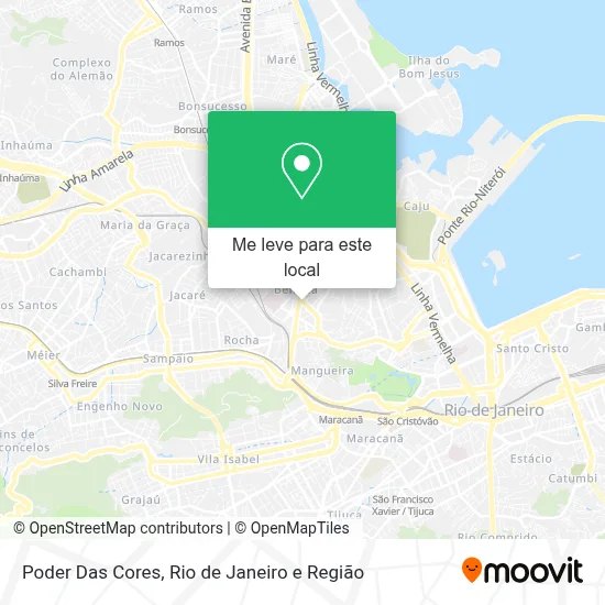 Poder Das Cores mapa