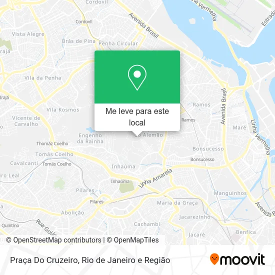 Praça Do Cruzeiro mapa