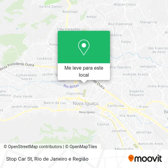 Stop Car St mapa