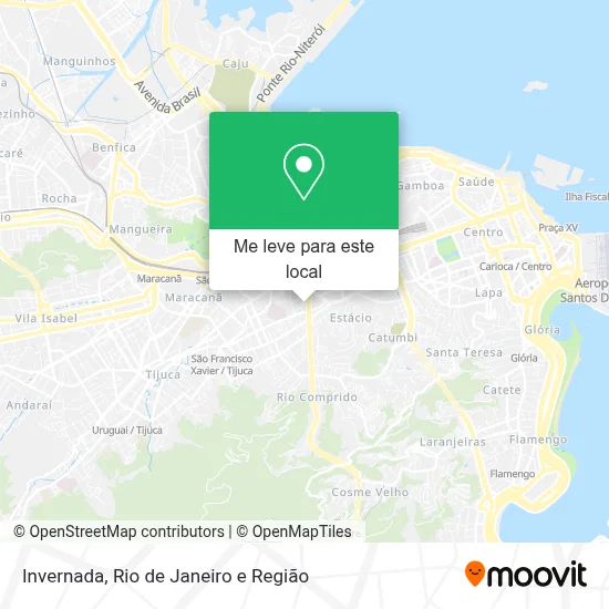 Invernada mapa