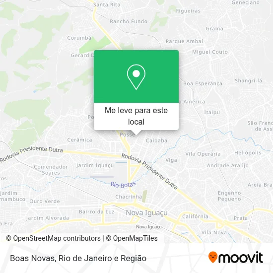 Boas Novas mapa