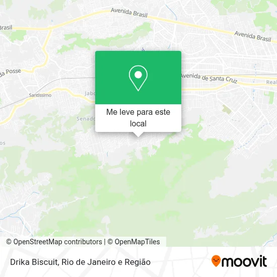 Drika Biscuit mapa