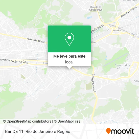 Bar Da 11 mapa