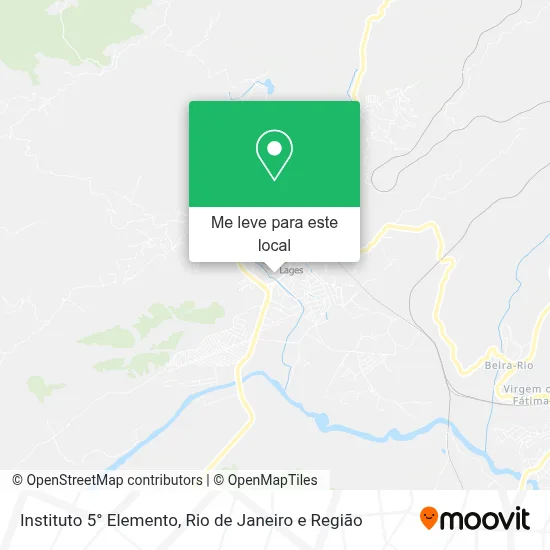 Instituto 5° Elemento mapa