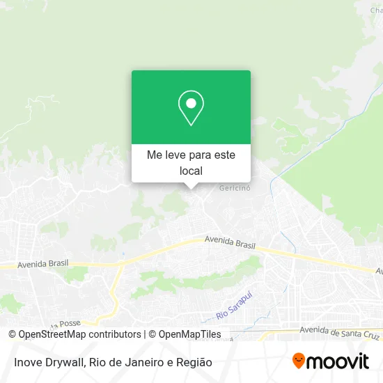 Inove Drywall mapa
