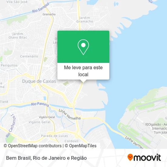 Bem Brasil mapa