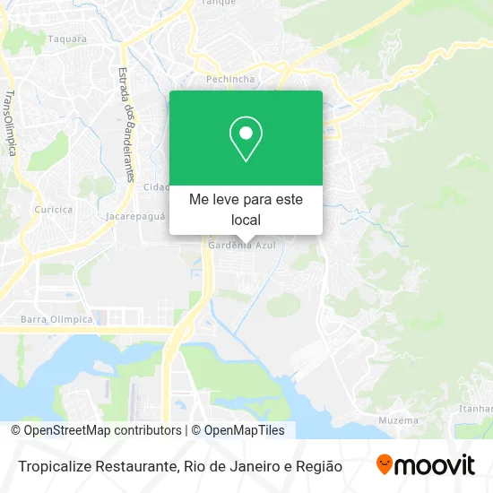 Tropicalize Restaurante mapa