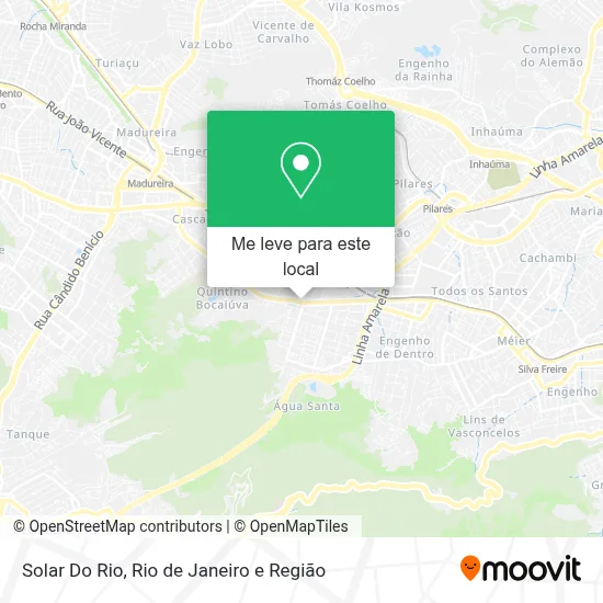 Solar Do Rio mapa