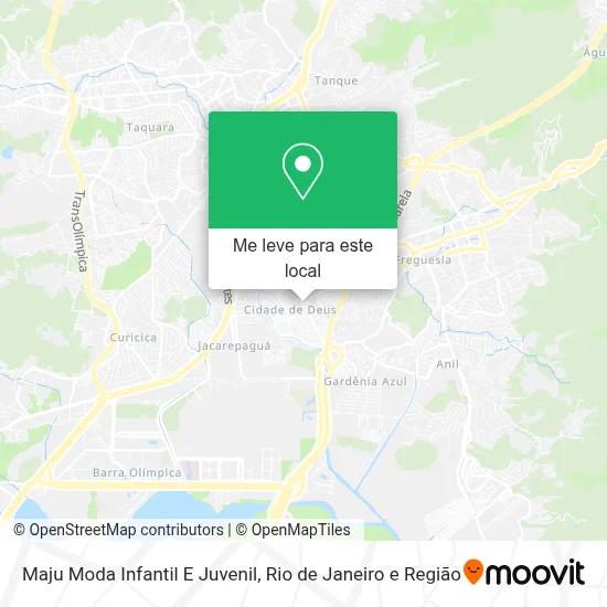 Maju Moda Infantil E Juvenil mapa