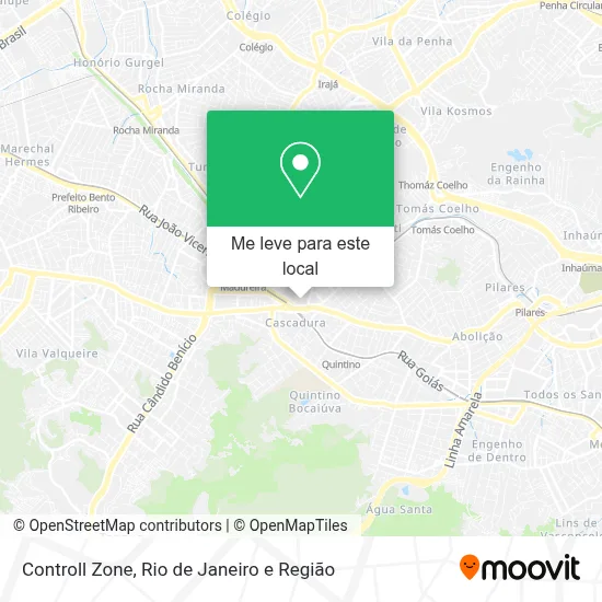 Controll Zone mapa