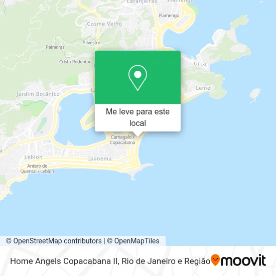 Home Angels Copacabana II mapa