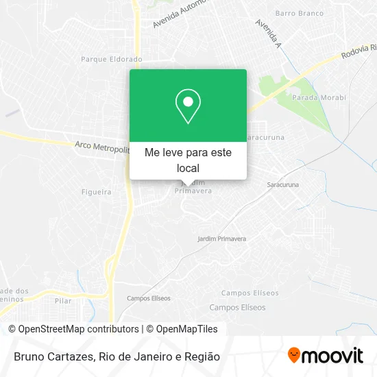 Bruno Cartazes mapa