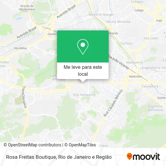 Rosa Freitas Boutique mapa