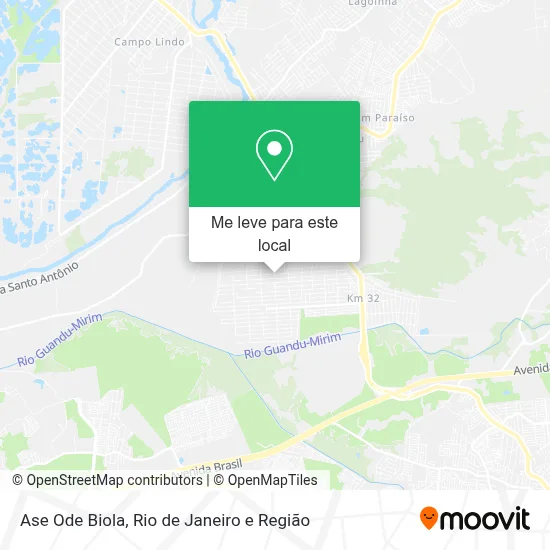 Ase Ode Biola mapa
