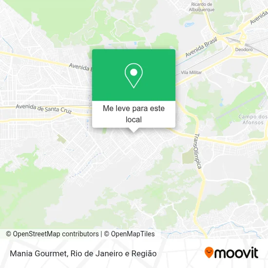 Mania Gourmet mapa