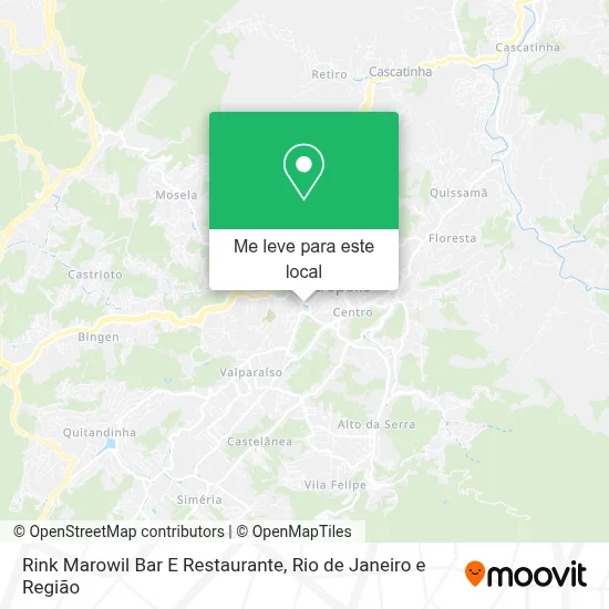 Rink Marowil Bar E Restaurante mapa