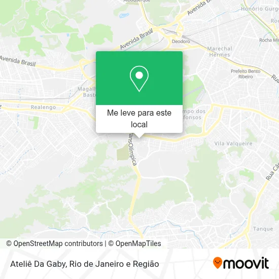 Ateliê Da Gaby mapa