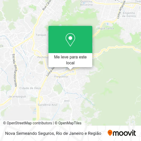 Nova Semeando Seguros mapa