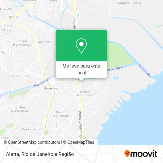 Aletta mapa