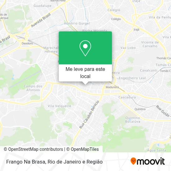 Frango Na Brasa mapa