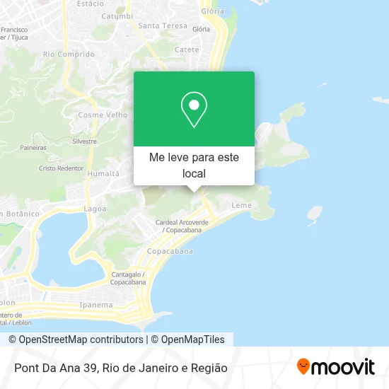 Pont Da Ana 39 mapa