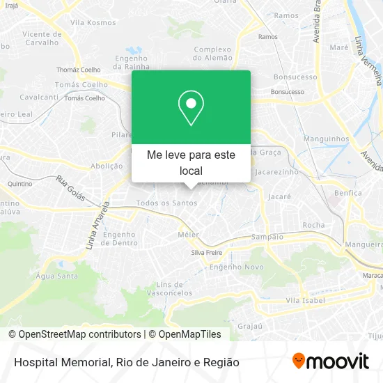Hospital Memorial mapa