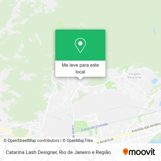 Catarina Lash Designer mapa