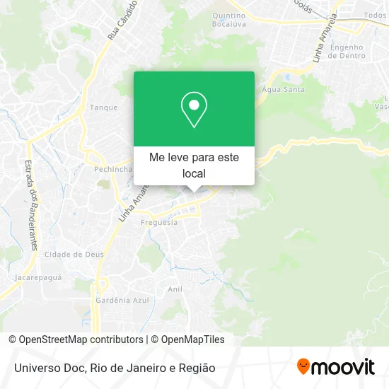 Universo Doc mapa
