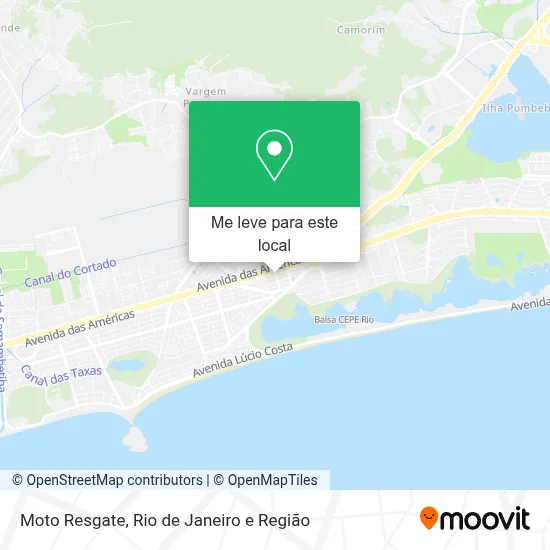 Moto Resgate mapa