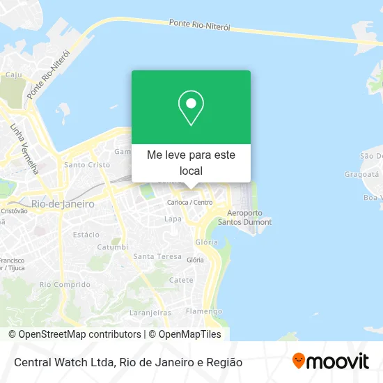 Central Watch Ltda mapa