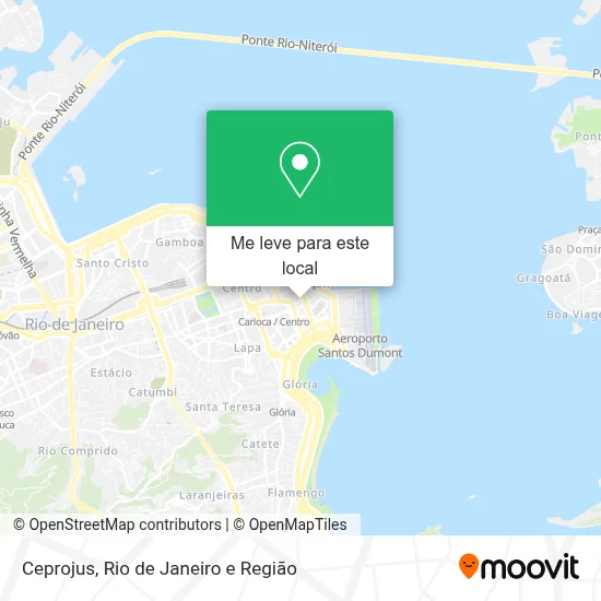 Ceprojus mapa