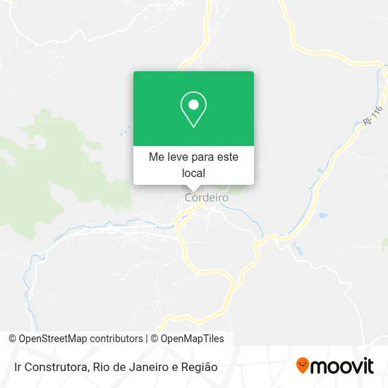 Ir Construtora mapa