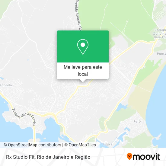 Rx Studio Fit mapa
