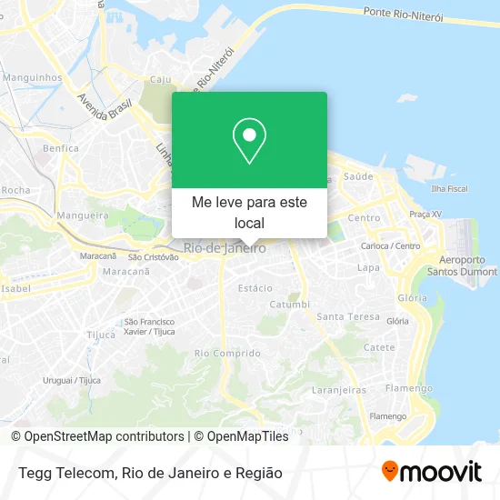 Tegg Telecom mapa