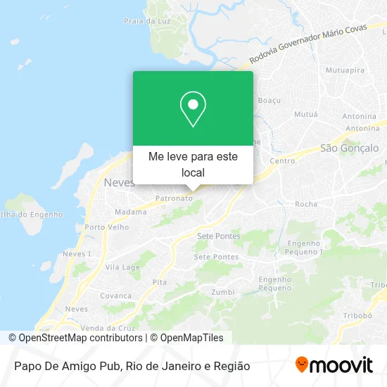 Papo De Amigo Pub mapa
