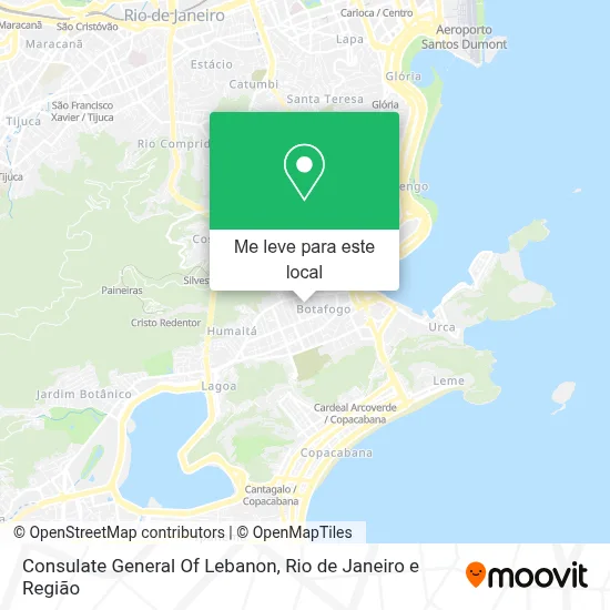 Consulate General Of Lebanon mapa