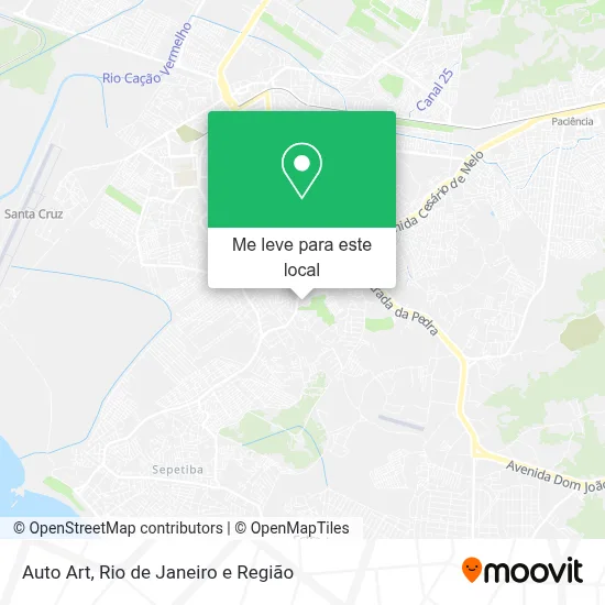 Auto Art mapa