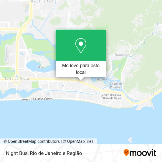 Night Bus mapa