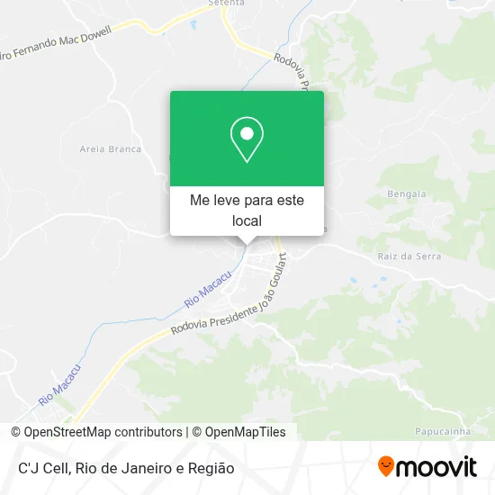 C'J Cell mapa