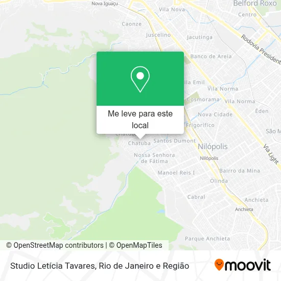 Studio Letícia Tavares mapa