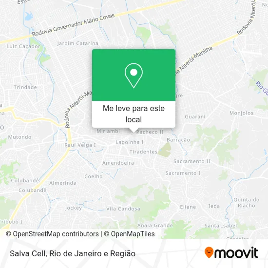 Salva Cell mapa