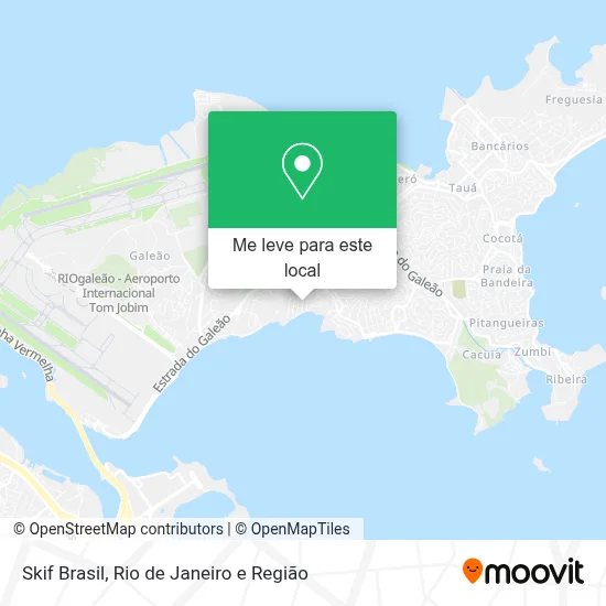 Skif Brasil mapa