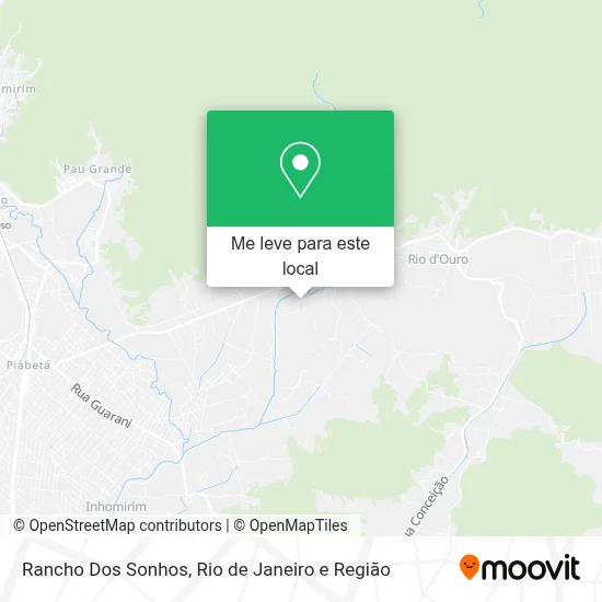 Rancho Dos Sonhos mapa