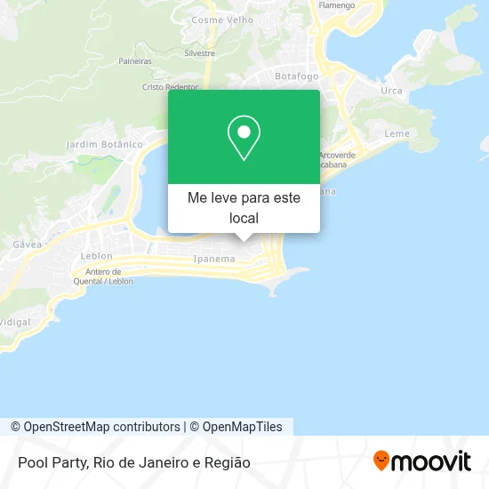 Pool Party mapa