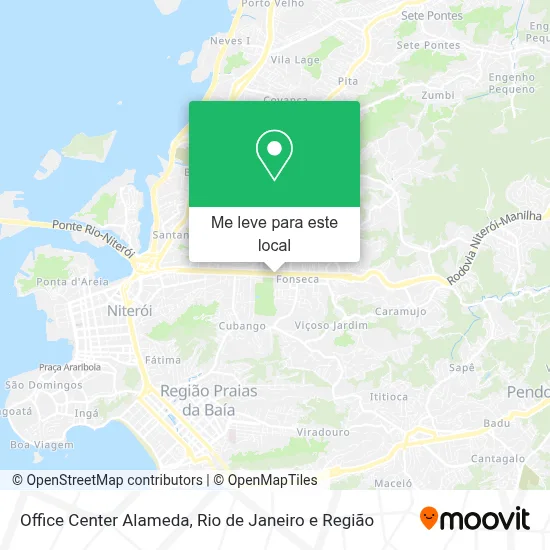 Office Center Alameda mapa